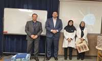  قدردانی از زحمات مدیر پشتیبانی سابق و پرسنل داروخانه در مراسم تودیع و معارفه بیمارستان